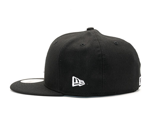 New Era 59FIFTY MLB Basic New York Yankees Fitted Black / White Log Cap