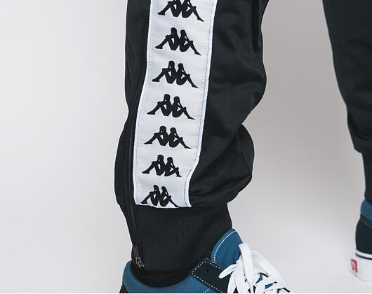 Kappa 222 Banda Rastoria Slim 303KUC0 965 Black/White Sweatpants