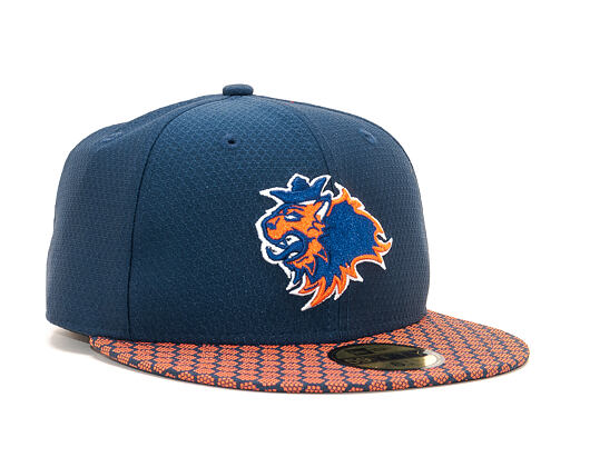 New Era 59FIFTY Prague Lions Honeycomb Navy Cap