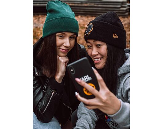 New Era Element Cuff Knit Black Winter Beanie