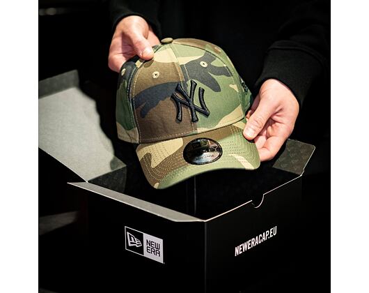 New Era 9FORTY MLB League Basic New York Yankees Strapback Camo Cap