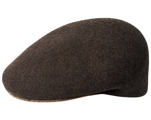Kangol Wool 504-S Espresso/Camel K3248HT-EC229 Flat Cap