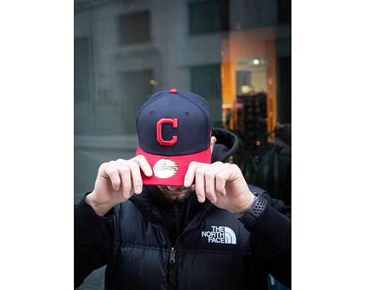 New Era 59FIFTY MLB Authentic Performance Cleveland Indians Fitted Team Color Cap