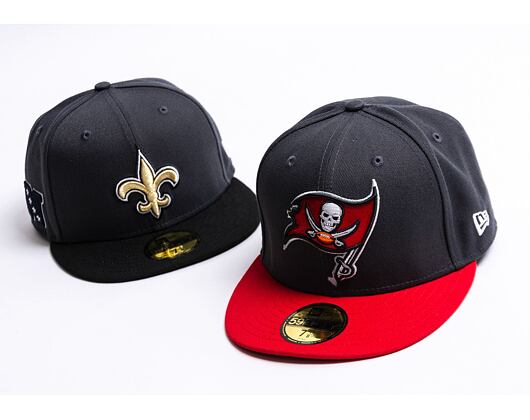 New Era 59FIFTY NFL Official Team Colors Tampa Bay Buccaneers Grey Cap