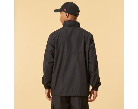 New Era Contemporary Cargo Windbreaker Black / Muave Blue Jacket