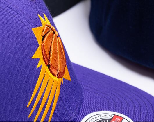 Mitchell & Ness Team Ground 2.0 Stretch Snapback Phoenix Suns Purple Cap