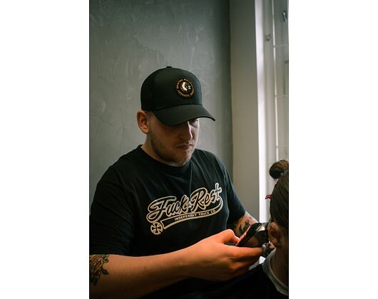 Brixton Rival Stamp X Mp Mesh Cap Black