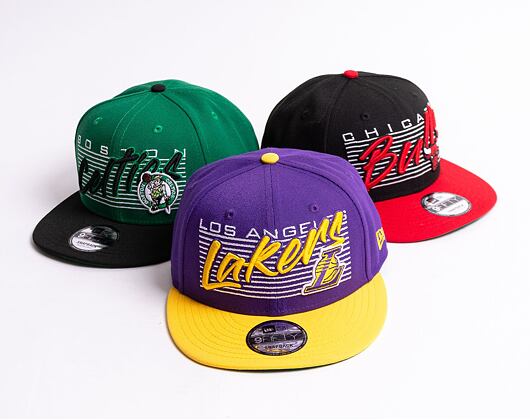 New Era 9FIFTY NBA Team Wordmark Los Angeles Lakers Snapback Team Color Cap