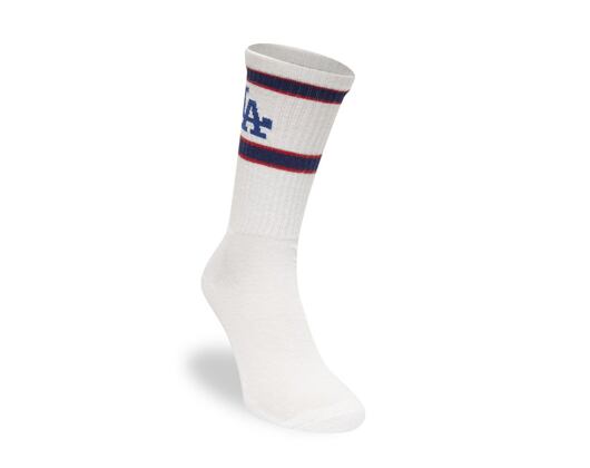 New Era MLB Premium Los Angeles Dodgers White Socks