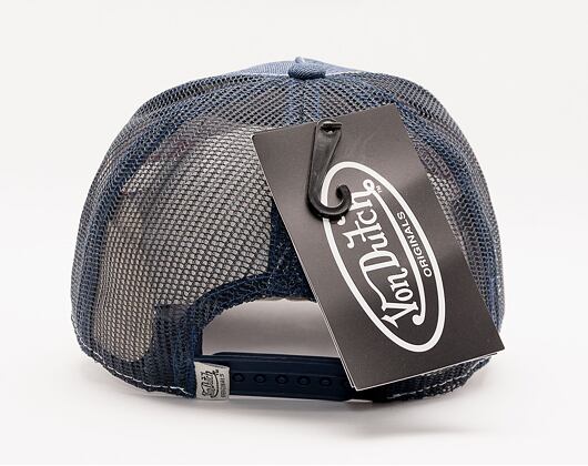 Von Dutch Russel Trucker Denim Denim/Navy Cap