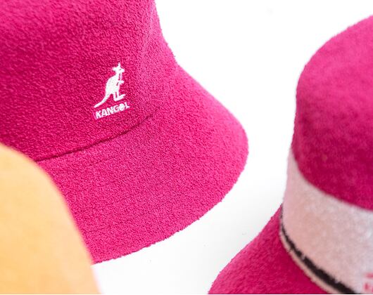 Kangol Bermuda Stripe Bucket K3326ST-EP600 Electric Pink