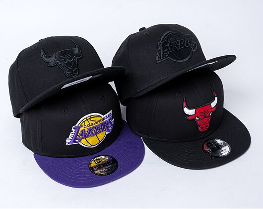 New Era 9FIFTY NOS Los Angeles Lakers Snapback Black / Team Color Cap