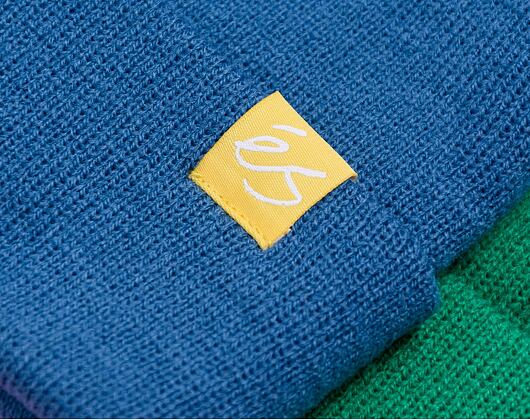 éS Block Beanie Slate