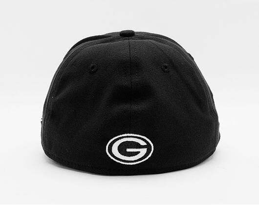 New Era 39THIRTY NFL22 Sideline Green Bay Packers Black / White Cap