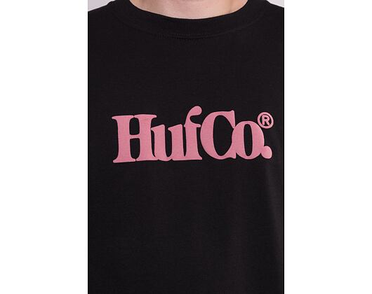 Triko s dlouhým rukávem HUF Co Longsleeve Black