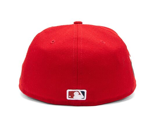 Kšiltovka Adam Wave New Era 59FIFTY MLB Authentic Performance Washington Nationals Fitted Team Color