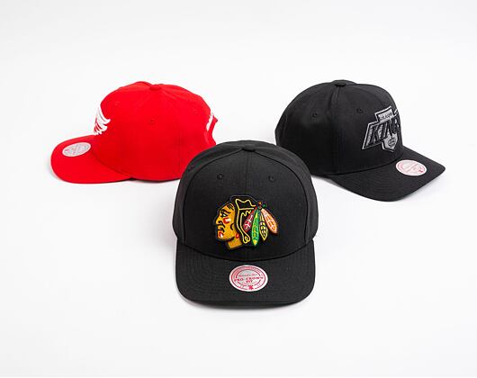 Kšiltovka Mitchell & Ness - Team Ground 2.0 Pro Snapback - Chicago Blackhawks - Black
