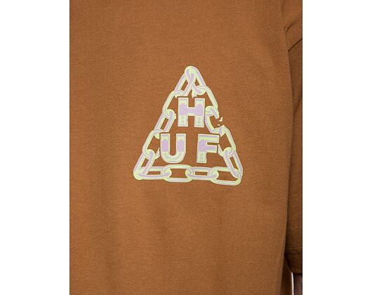 Triko HUF Hard Links T-Shirt ts02013-rubbr