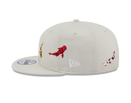 Kšiltovka New Era 9FIFTY MLB Koi Fish New York Yankees Stone / Optic White