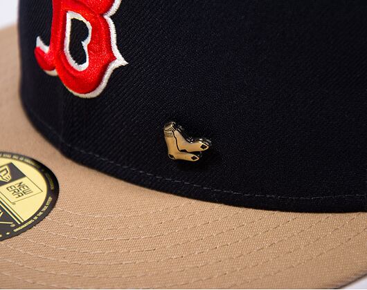 Kšiltovka New Era 59FIFTY MLB "Varsity Pin & Sidepatch" Boston Red Sox