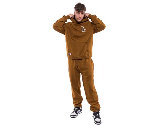 Tepláky New Era League Essentials Joggers Los Angeles Dodgers Toasted Peanut / Stone