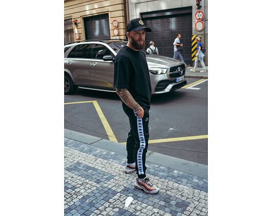 Kappa 222 Banda Rastoria Slim 303KUC0 965 Black/White Sweatpants