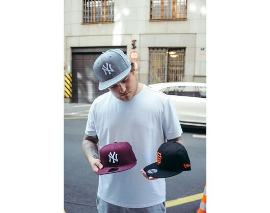 New Era 9FIFTY MLB Color New York Yankees Snapback Maroon Cap