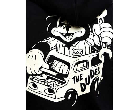 Mikina The Dudes Stoneys Hoody Black