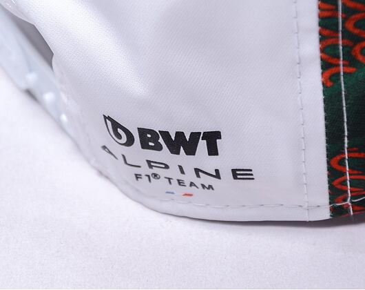 Kšiltovka New Era 9FIFTY Original Fit Pre-Curved Alpine Mexico Renault F1 White