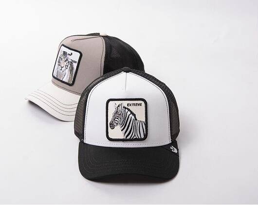 Kšiltovka Goorin - Exxxtreme Zebra - Black / White