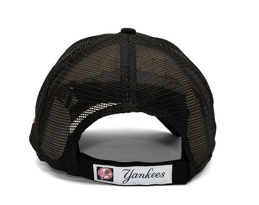 Kšiltovka New Era 9FORTY Trucker MLB Home Field New York Yankees Black / Lava Red