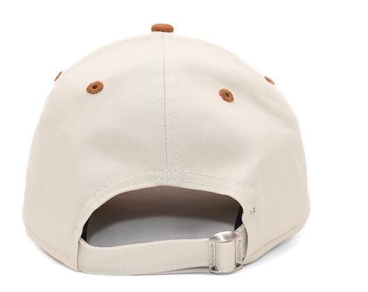 Kšiltovka New Era 9FORTY MLB White Crown Los Angeles Dodgers Off White / Caramel Brown