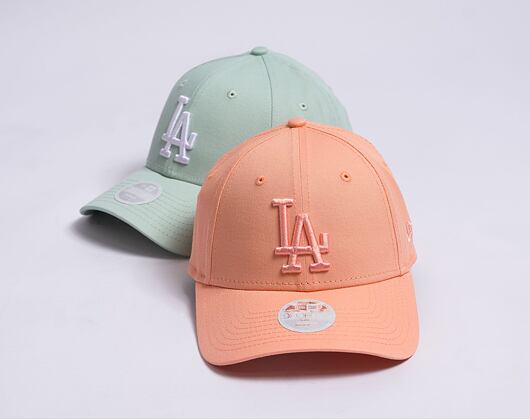 Dámská kšiltovka New Era 9FORTY Womens MLB League Essential Los Angeles Dodgers Pale Orange