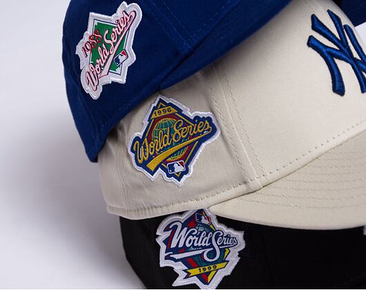 Kšiltovka New Era 9FIFTY Stretch-Snap MLB World Series New York Yankees Cooperstown Stone / Royal Bl