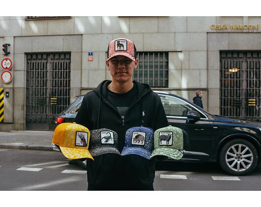 Kšiltovka Goorin - Spray Paint Arch Trucker - Yellow