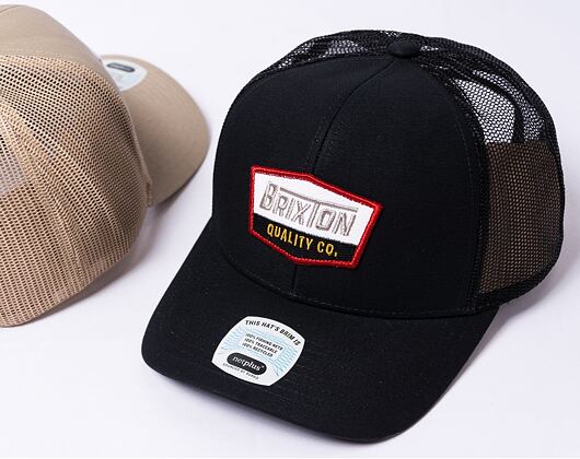 Kšiltovka Brixton Regal Netplus MP Trucker Hat - Black/Black