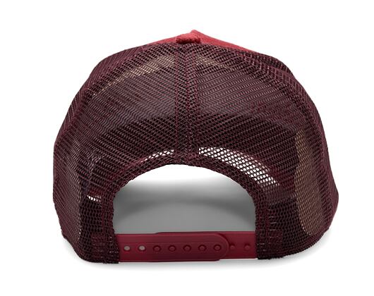 Kšiltovka New Era - Buffalo Patch Cord 9FORTY Trucker - Burgundy