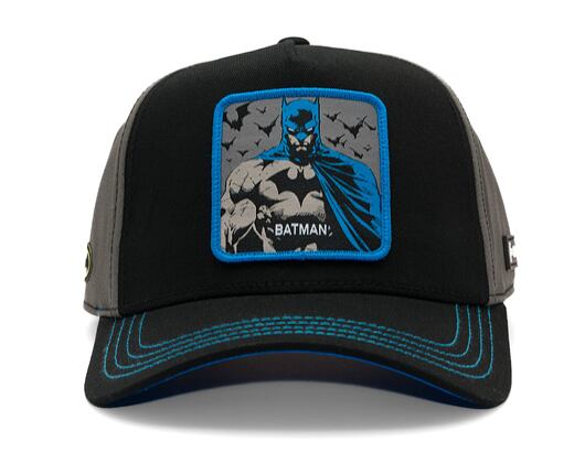 Kšiltovka Capslab - Trucker DC Comics - Gotham - Black / Blue