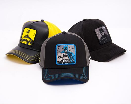 Kšiltovka Capslab - Trucker DC Comics - Gotham - Black / Blue