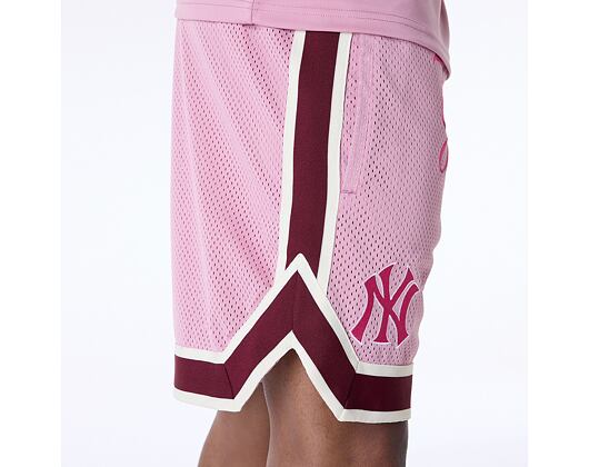 Kraťasy New Era - MLB Floral Mesh - NY Yankees - Pink