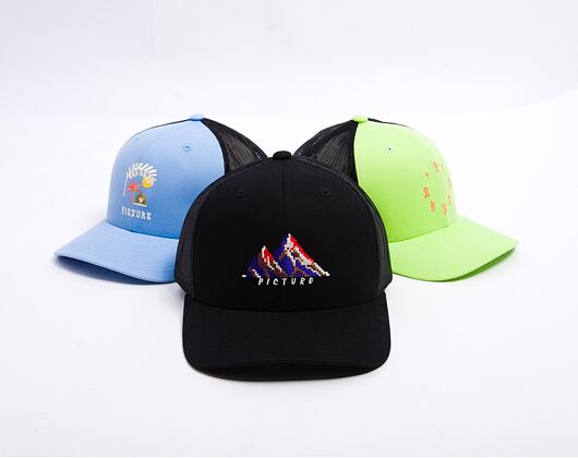 Kšiltovka Picture - Zephyr Trucker - Black