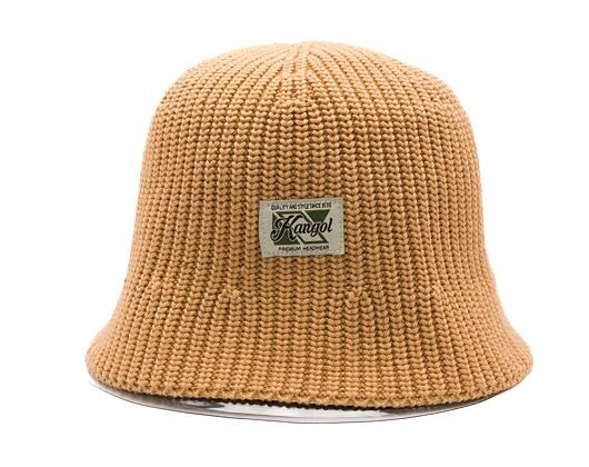 Klobouk Kangol - Washed Knit Bucket - Oat
