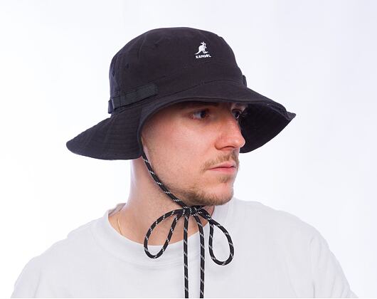 Klobouk Kangol - Utility Cords Jungle Hat - Coal