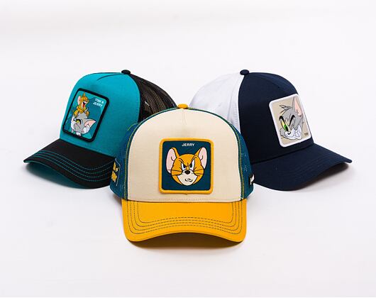 Kšiltovka Trucker Capslab Tom & Jerry Coton