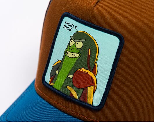 Kšiltovka Trucker Capslab Rick & Morty - Pickle Rick - Coton Finition
