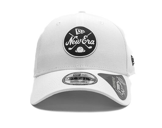 Kšiltovka New Era - Repreve Mono 9FORTY - White