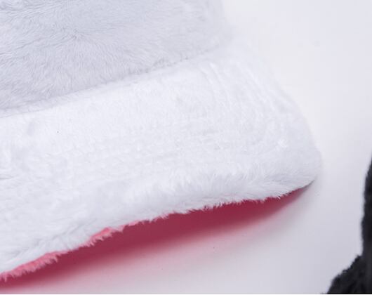Kšiltovka Reflection Luxury Fuzzy Trucker - White / Candy Pink
