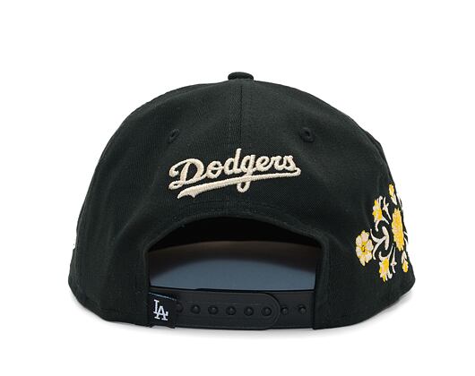 Kšiltovka New Era - MLB Floral 9FIFTY - LA Dodgers - Black / White