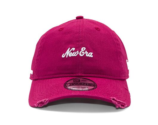 Kšiltovka New Era - Branded Distress 9TWENTY - Cherry
