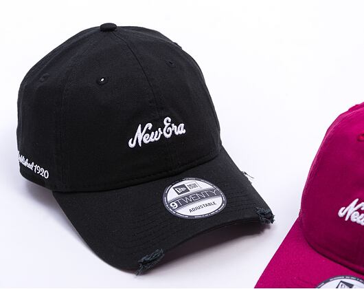 Kšiltovka New Era - Branded Distress 9TWENTY - Black